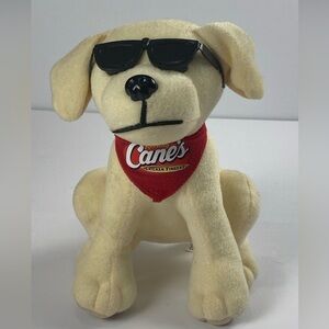 2024 Raising Canes Collectible Plush Dog with Sunglasses